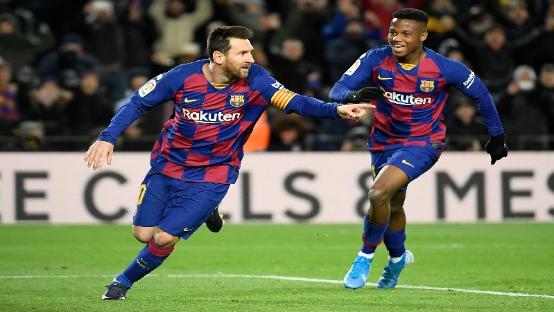 Momen Hari Ini: Gol Ke-600 Lionel Messi Bungkam Liverpool