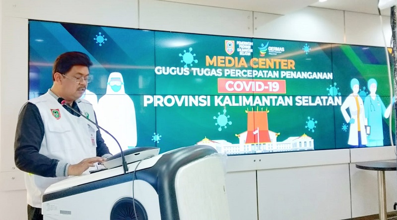 Covid-19 di Kalsel Bertambah 3 Jadi 199 Kasus, 2 di Barito Kuala dan 1 di Tanah Bumbu.