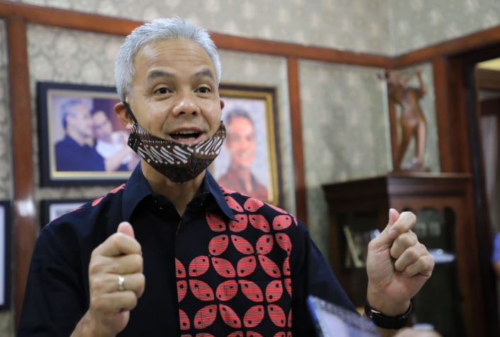 Ganjar Pranowo Siap Antar Bawahannya ke KPK Jika Korupsi saat Pandemi Covid-19