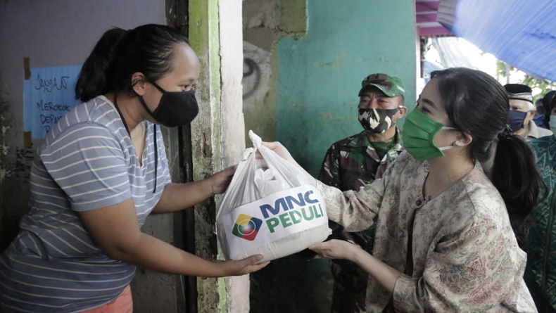 MNC Peduli Bagikan Sembako untuk Warga Jakarta Selatan Terdampak Covid-19