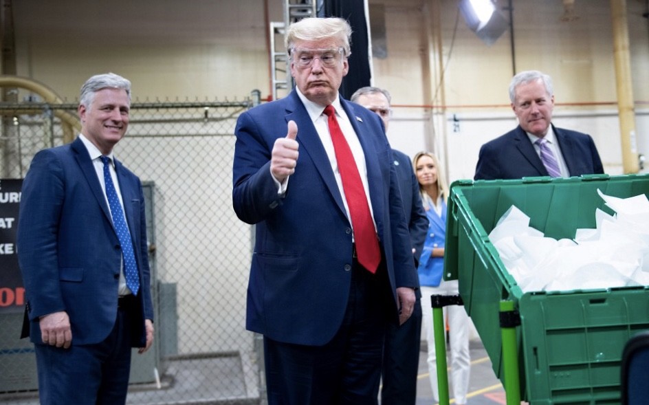 Trump Ngotot Cabut Lockdown Virus Corona meski Kasus Kematian di AS Masih Tinggi