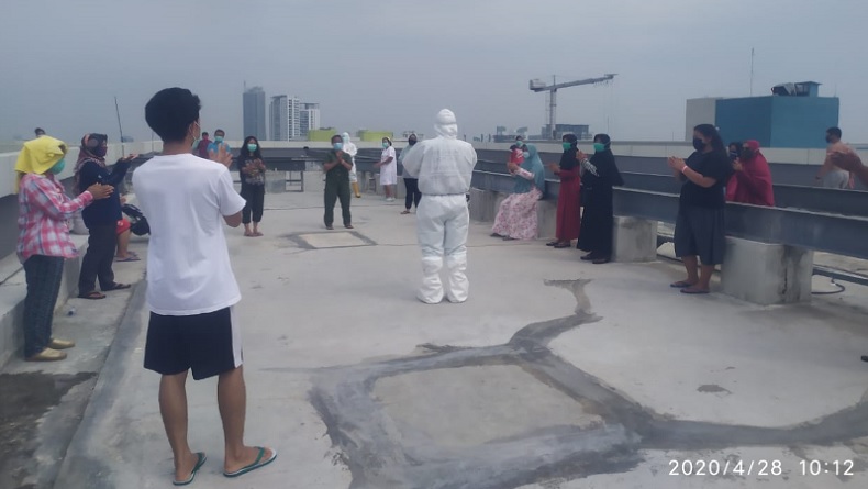 Konseling Tim Psikologi AD Pulihkan Mental Pasien Covid-19 di Wisma Atlet