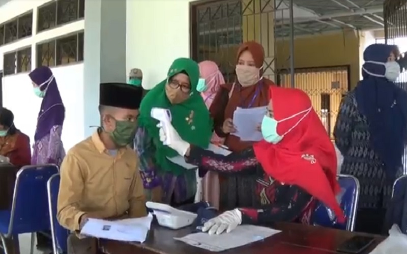 Hendak Mudik, Rombongan Santri dari Gontor Digiring ke Stadion Bahurekso Kendal
