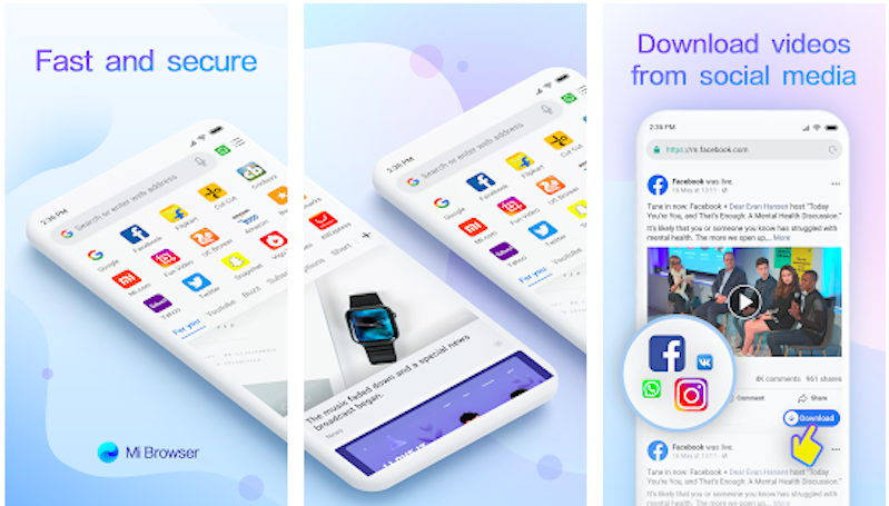 Xiaomi Gulirkan Pembaruan untuk Aplikasi Browser