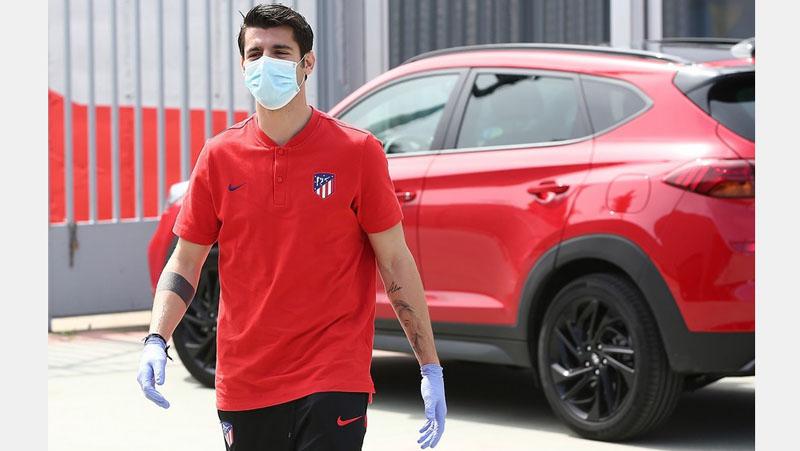 Kembali Berlatih bersama Atletico, Morata: 5 Menit Saja Sudah Istimewa