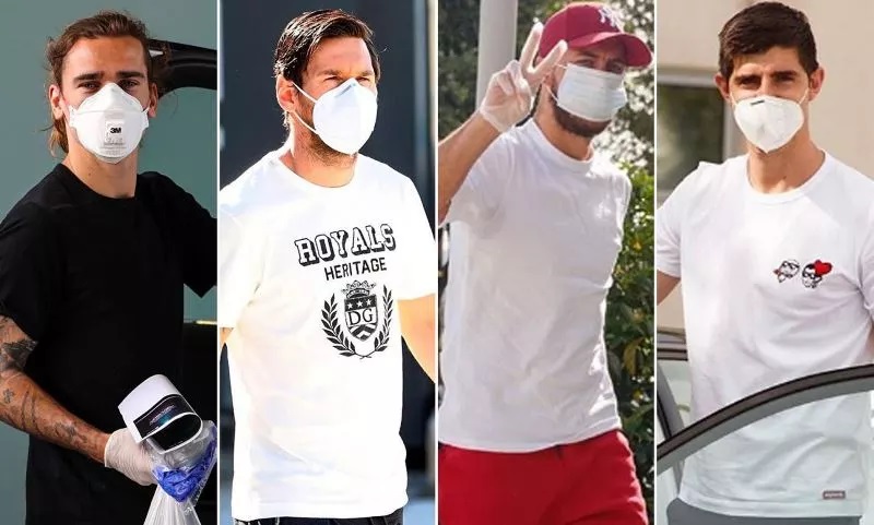 Pemandangan Berbeda saat Real Madrid dan Barcelona kembali ke Kamp Latihan