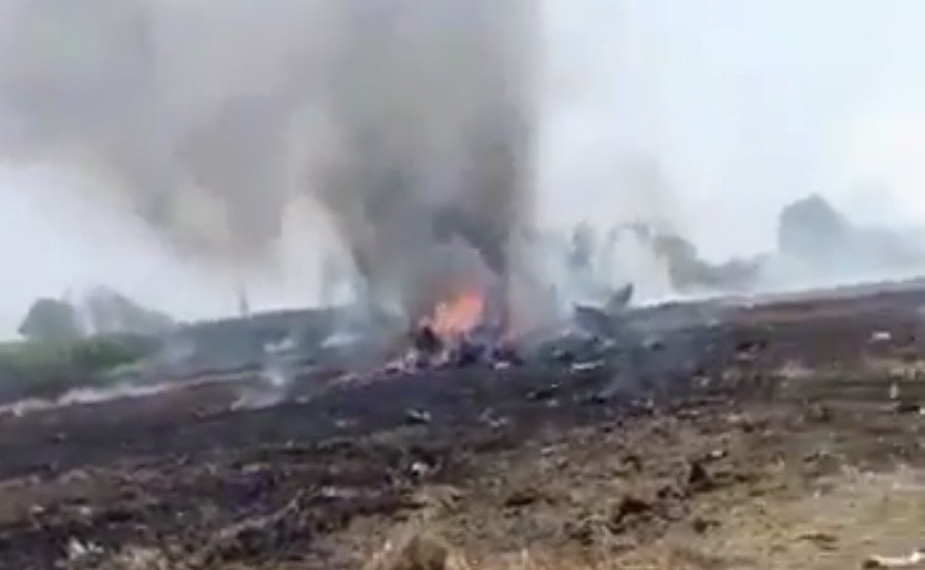 Jet Tempur MiG-29 India Jatuh saat Latihan, Hancur Tak Berbentuk