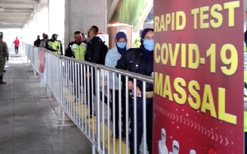 4 Penumpang MRT Positif Corona, BIN Gelar Lagi Rapid Test di Stasiun Blok M