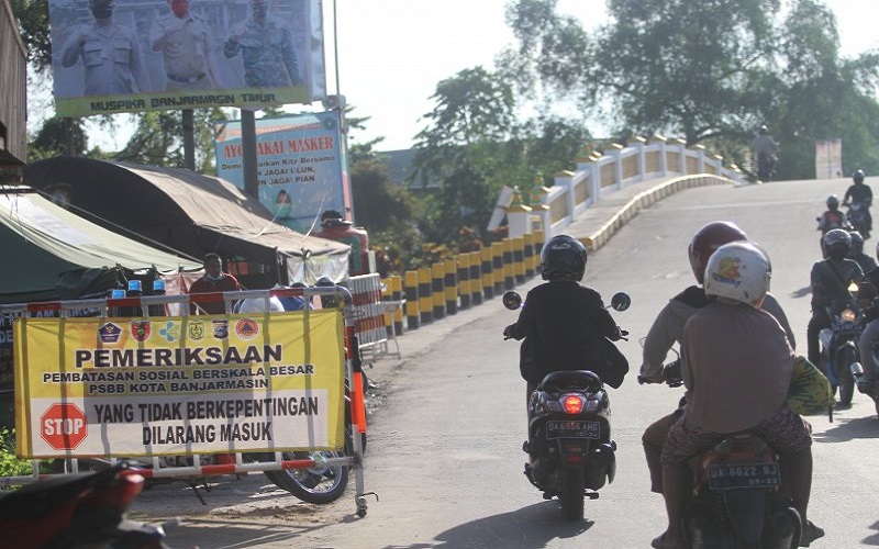 PSBB di Kota Banjarmasih Dinilai Belum Redam Lonjakan Kasus Covid-19
