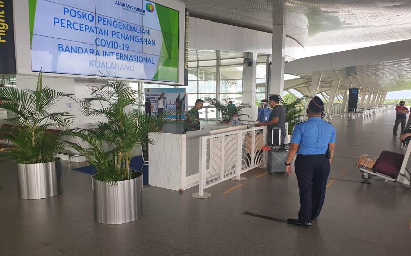 Cegah Covid-19, Bandara Kualanamu Minta Penumpang Datang 4 Jam sebelum Terbang