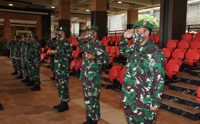 KSAD Andika Perkasa Lantik 2 Putra Terbaik Papua sebagai Danpusterad dan Pangdam XVIII/Kasuari