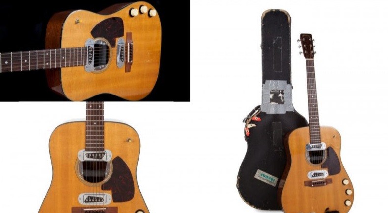 Gitar Akustik MTV Unplugged Kurt Cobain Dilelang Rp14,8 Miliar