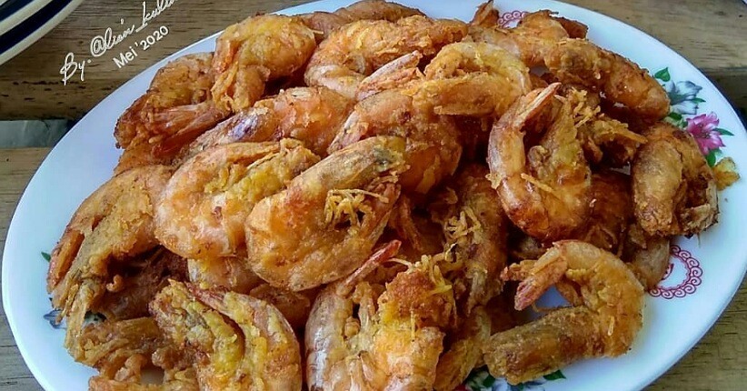 Inspirasi Menu Buka Puasa, Lezatnya Udang Goreng Tepung dan Kikil Cabai Hijau