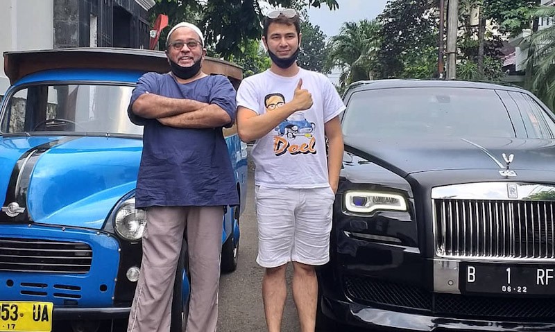 Raffi Ahmad Tawar Oplet si Doel Seharga Rp500 Ribu Ditukar Rolls-Royce Rp2,5 Miliar