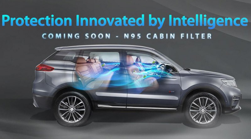 Pakai Teknologi N95, Mobil Proton X70 Terbaru Diklaim Bisa Tangkal Virus Corona