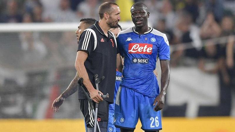 Ekspresi Wajah Kalidou Koulibaly Bikin Giorgio Chiellini Meleleh