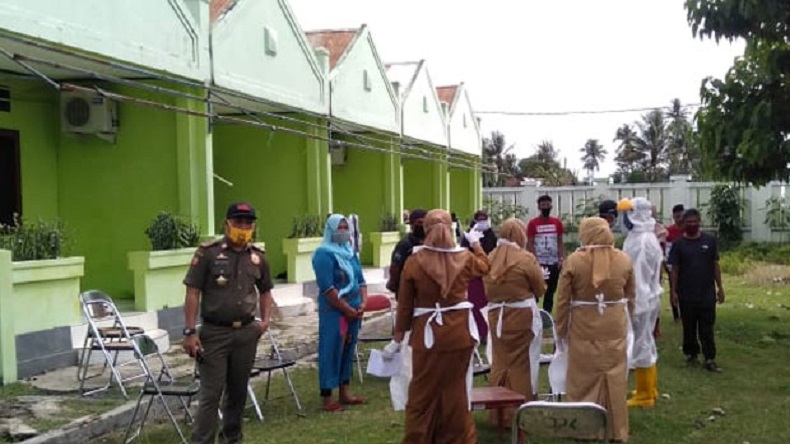 Nekat Mudik, Penumpang Satu Bus dari Poso Dikarantina di Hotel Wilayah Soppeng