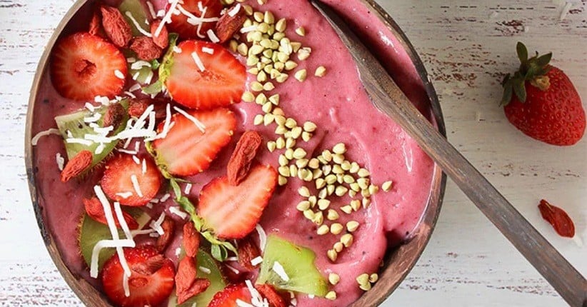 Ingin Kulit Sehat dan Glowing, Yuk Coba Resep Smoothie Stroberi dan Kiwi