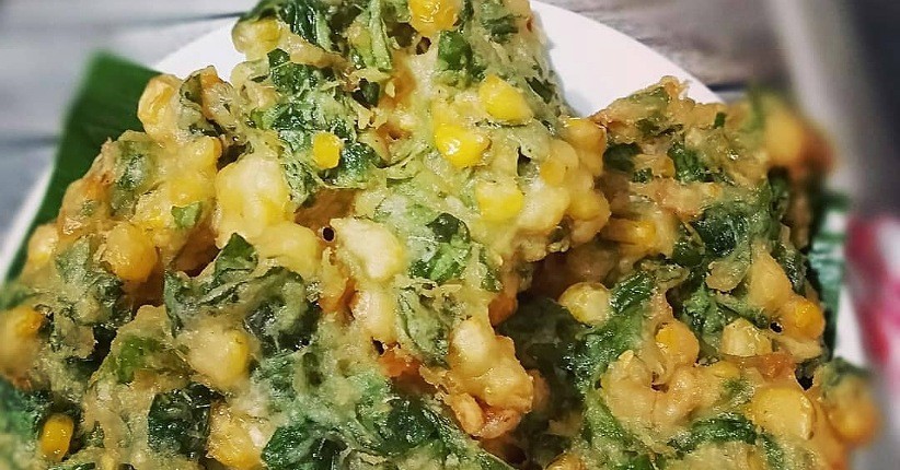 Mencicipi Bakwan Bayam Jagung, Pakai Resep Ini agar Tekstur Renyah