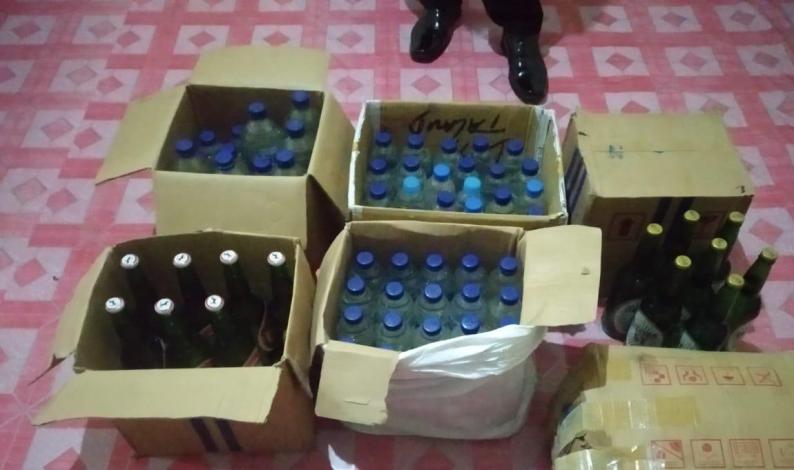 Polres Bogor Amankan Belasan Ribu Botol Miras selama Ramadan