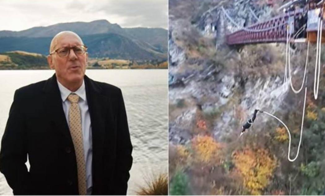 Rayakan Pencabutan Lockdown Corona, Wali Kota Ini Bungee Jumping