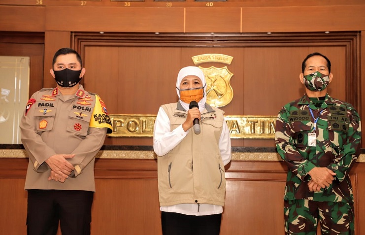 Bantu Tangani Kasus Covid-19 di Surabaya, Pemprov Jatim Bentuk Tim Pengampu