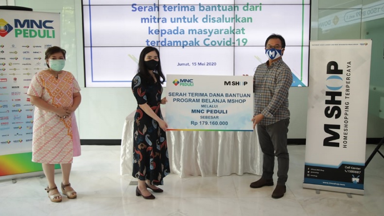 MNC Peduli Bersama MSHOP Bantu Tenaga Medis Lawan Covid-19
