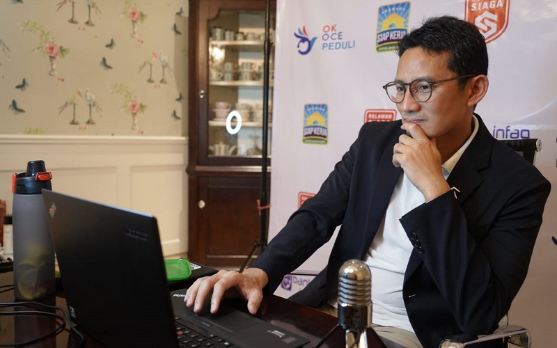 Sandiaga Uno Jelaskan Peluang Investasi di Balik Pandemi Corona