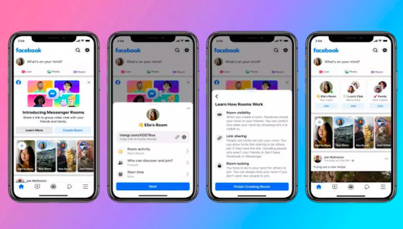 Facebook Messenger Rooms Kini Tersedia untuk Semua Pengguna