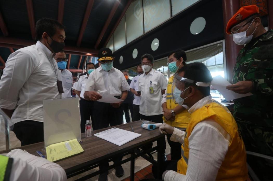 Tinjau Bandara Soetta, Menko PMK Sebut Semua Sudah Berjalan Baik