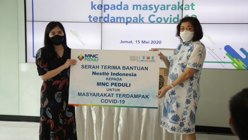 Nestle Indonesia Salurkan Bantuan bagi Masyarakat Terdampak Covid-19 melalui MNC Peduli