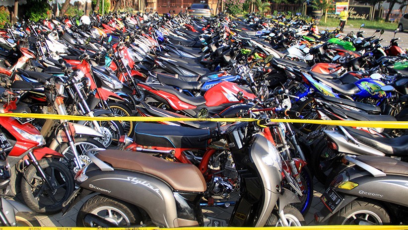 Balap Liar Moge di Tangerang saat PSBB Dibubarkan, Polisi Temukan STNK Palsu