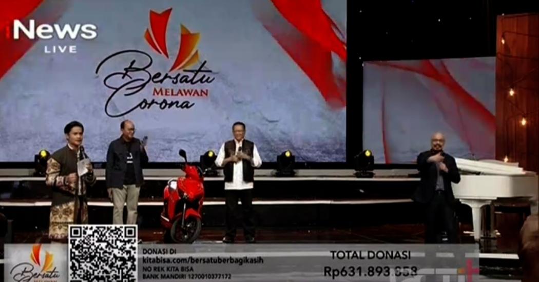 Konser Berbagi Kasih Bersama Bimbo Galang Dana Rp4 Miliar, Ada Lelang Motor Listrik Tanda Tangan Jokowi