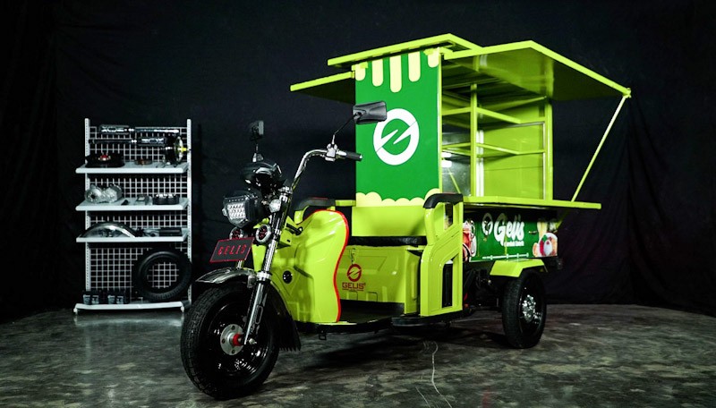 Perusahaan Indonesia Ciptakan Kendaraan Listrik Pertama Roda Tiga Bernama Gelis
