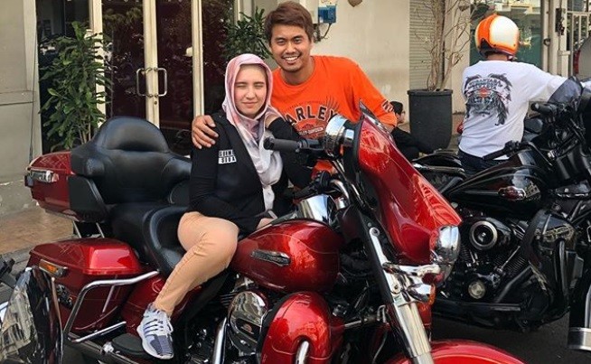 Harley-Davidson Jadi Tunggangan Favorit Tontowi Ahmad