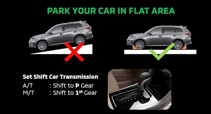 Mobil Tidak Dipakai Lama Dianjurkan Parkir di Tempat Datar