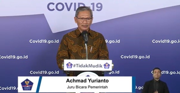 Update Corona 19 Mei: Kasus Positif Bertambah 486 Jadi 18.496 Orang, 4.467 Sembuh, 1.221 Meninggal