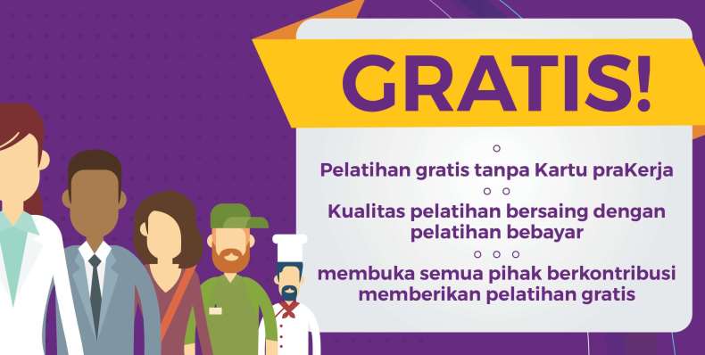 Prakerja.org Sediakan Pelatihan Gratis, Tandingi Kartu Prakerja Pemerintah