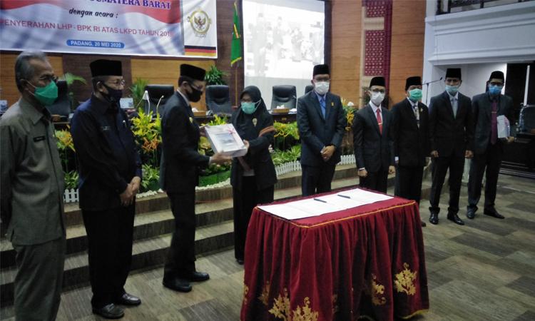 Pemprov Sumbar Raih WTP 8 Kali Berturut-Turut 
