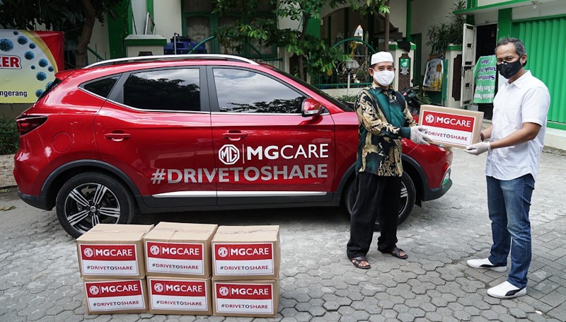 Perangi Covid-19, MG Motor Bagikan 10.000 APD bagi Tenaga Medis