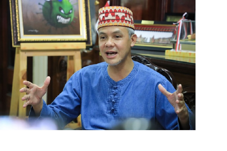 Ganjar Pranowo Gelar Open House Virtual, Selama 2 Jam Menyapa 500 Warga