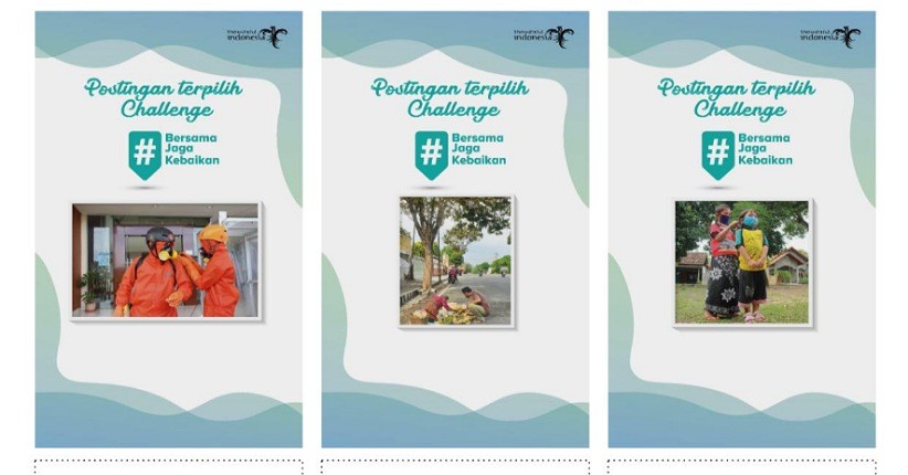 Kemenparekraf Ajak Masyarakat Kampanye #BersamaJagaKebaikan lewat Instagram