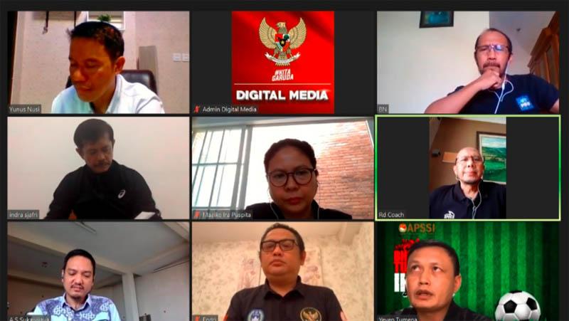 Bahas Kelanjutan Liga, PSSI Gelar Rapat dengan Asosiasi Pelatih