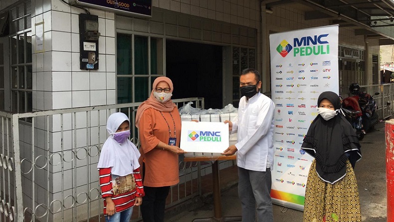 Berbagi Kebahagiaan, MNC Peduli Salurkan Makanan kepada Panti Asuhan di Jakarta