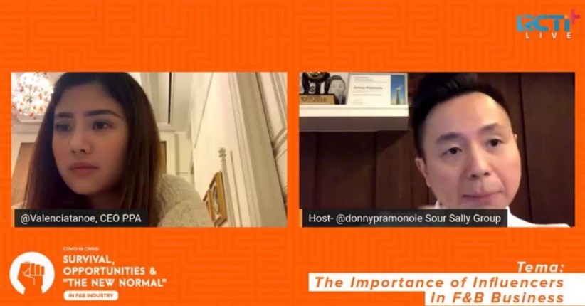 Valencia Tanoesoedibjo Beri Tips Sukses Bisnis F&B di Tengah Pandemi Covid-19