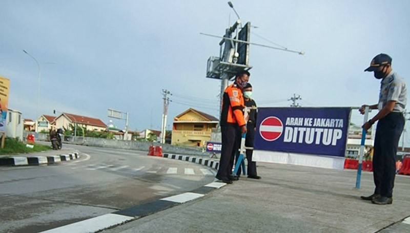 Puncak Arus Balik, Kemenhub Berlakukan Penyekatan di Jalur Utama dan Jalan Tikus