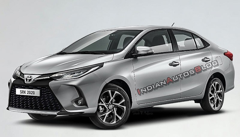 Beredar Gambar Rendering Toyota Vios 2021