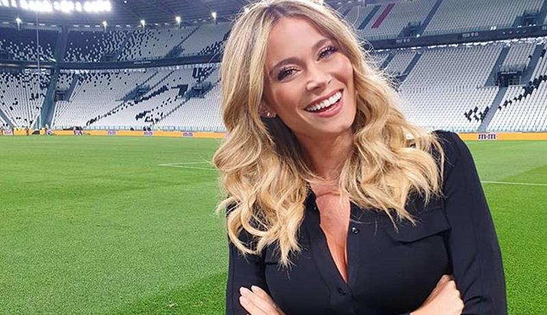 Senyum Manis Diletta Leotta Hiasi Comeback Serie A