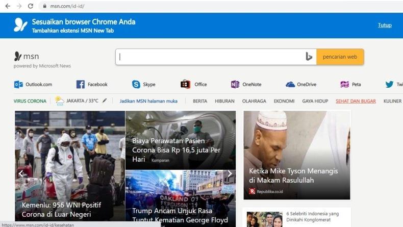 Microsoft Ganti 50 Staf Redaksi MSN dengan Robot AI