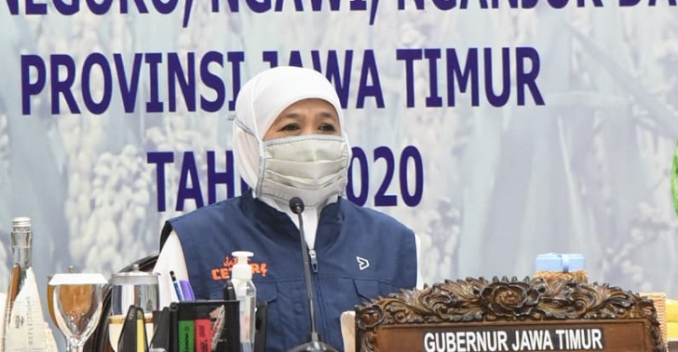 Pasien Sembuh Covid-19 di Jatim Tertinggi Sebulan Terakhir, Khofifah: Alhamdulillah